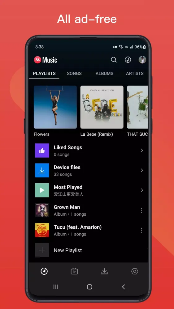 Capturas de pantalla de Music Player & MP3:Luck Music