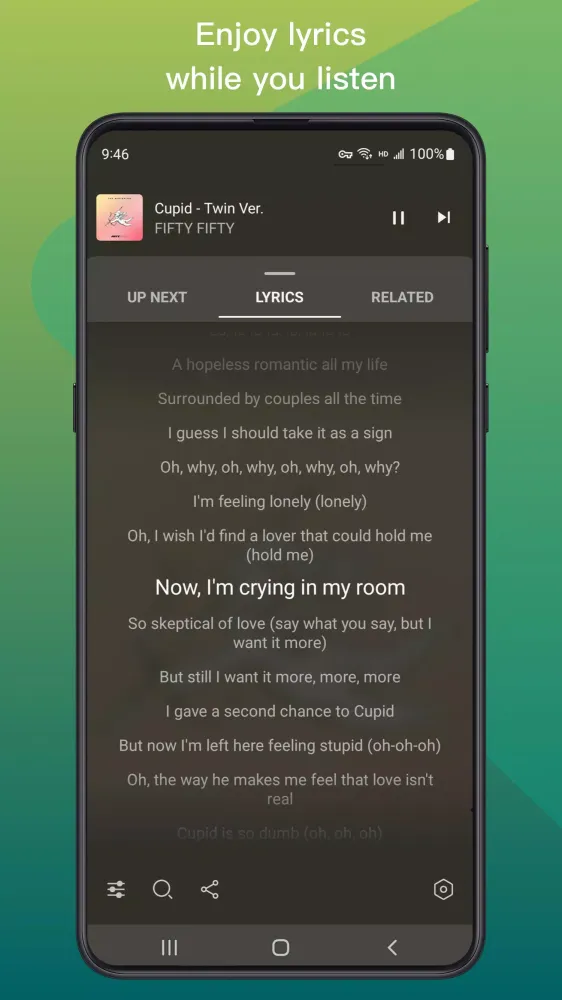 Capturas de pantalla de Music Player & MP3:Luck Music