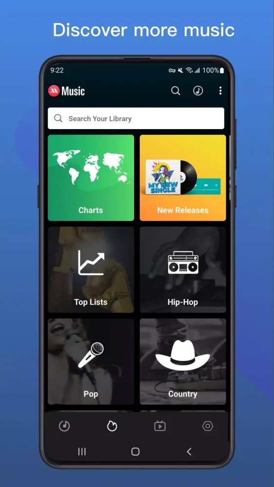 Capturas de pantalla de Music Player & MP3:Luck Music