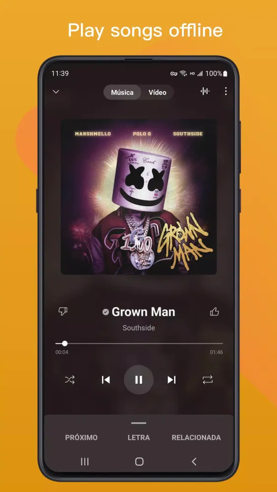 Capturas de pantalla de Music Player & MP3:Luck Music