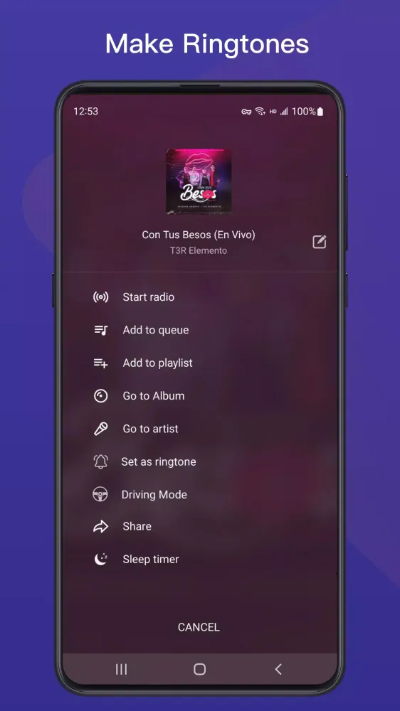 Capturas de pantalla de Music Player & MP3:Luck Music