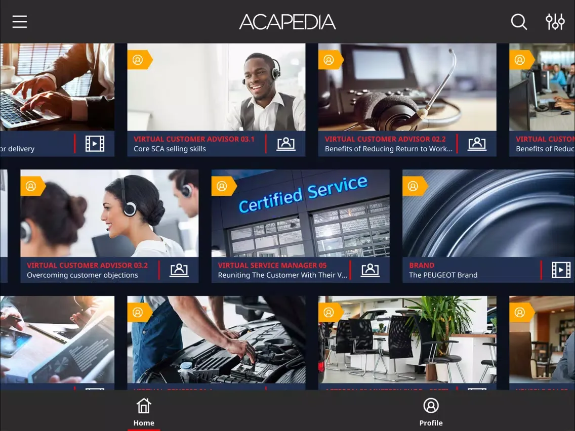 Acapedia iPad  سکرین شاٹس
