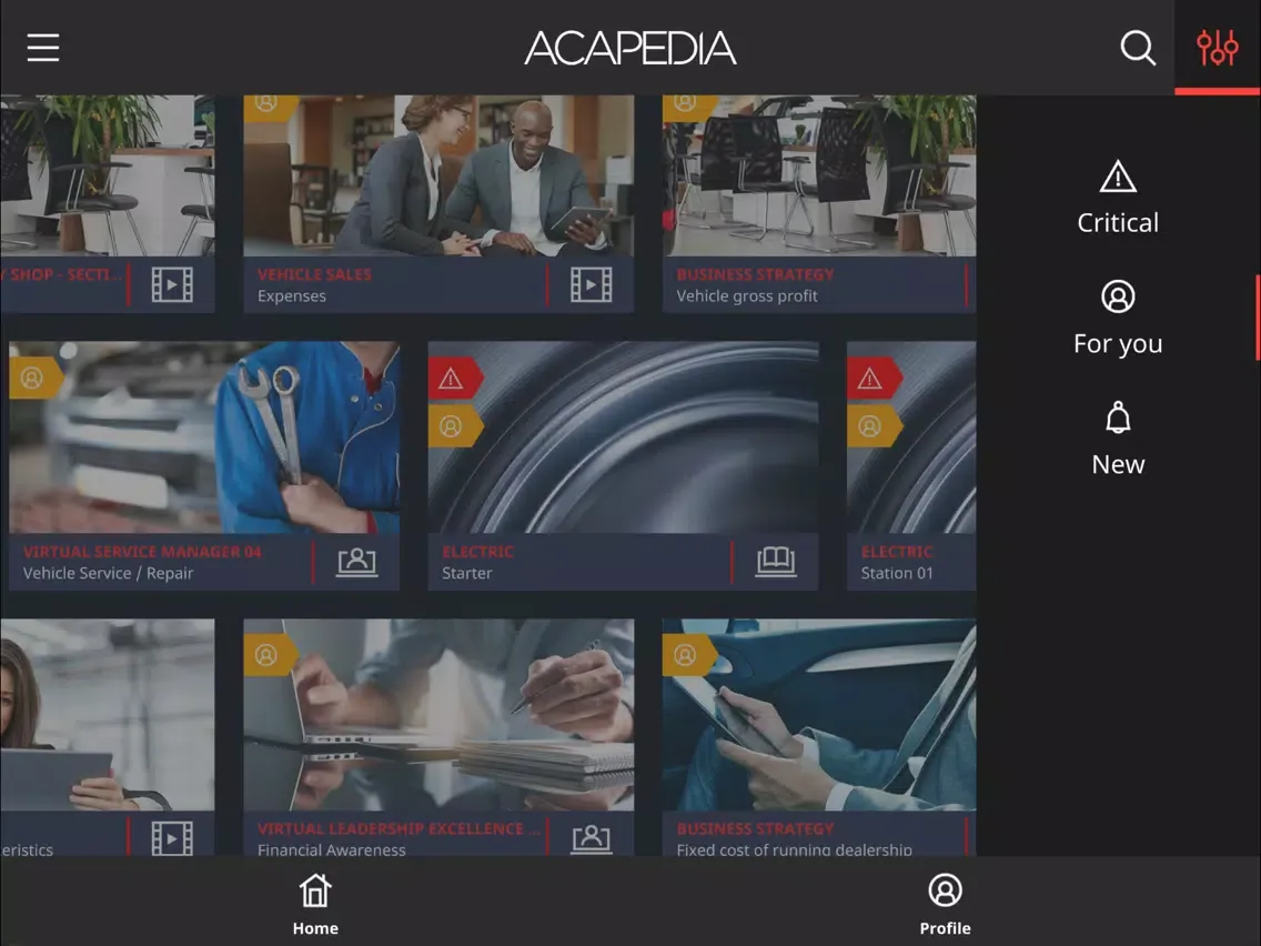 Acapedia iPad  سکرین شاٹس