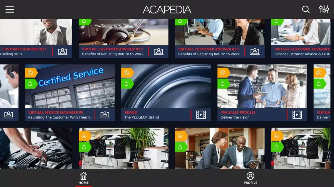 Acapedia سکرین شاٹس