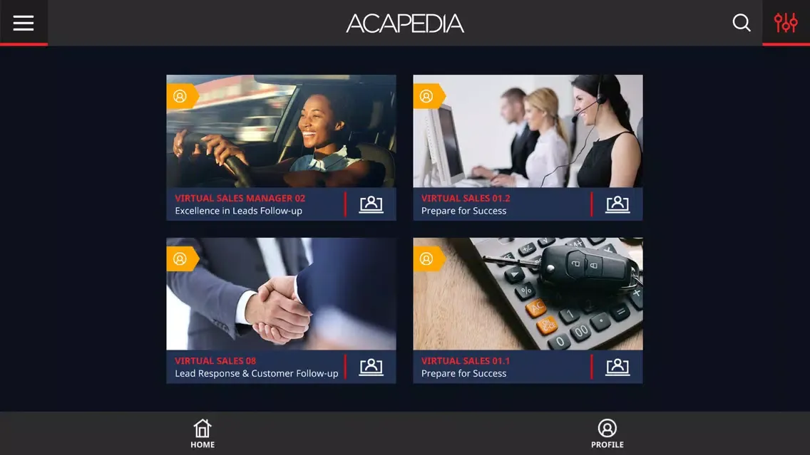 Acapedia سکرین شاٹس