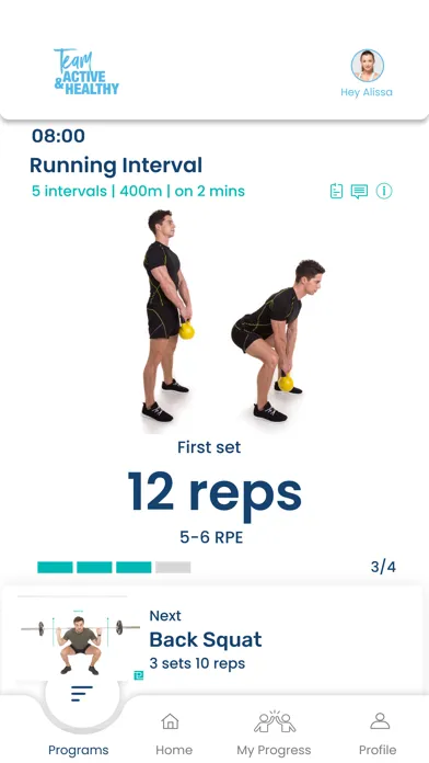 Team Active & Healthy应用截图
