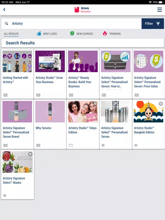 Amway™ Education iPad  スクリーンショット