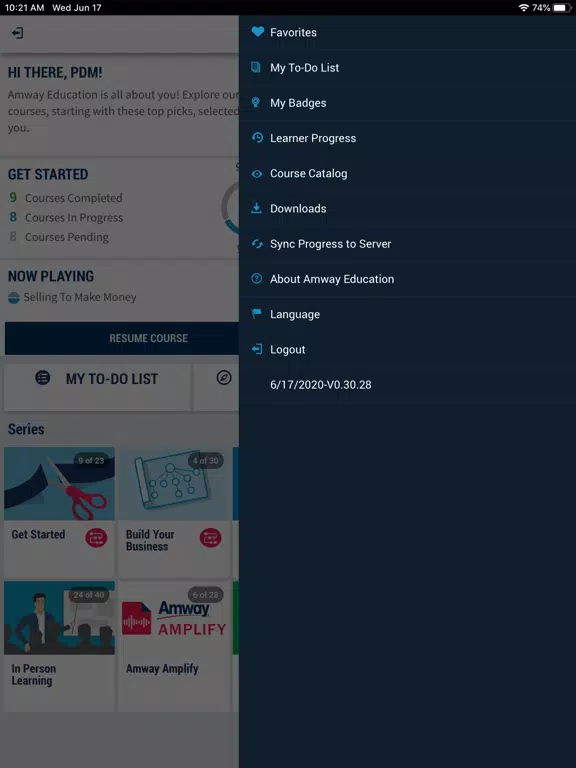 Amway™ Education iPad  スクリーンショット