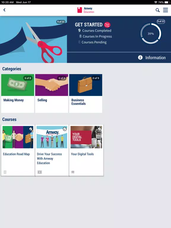 Amway™ Education iPad  スクリーンショット