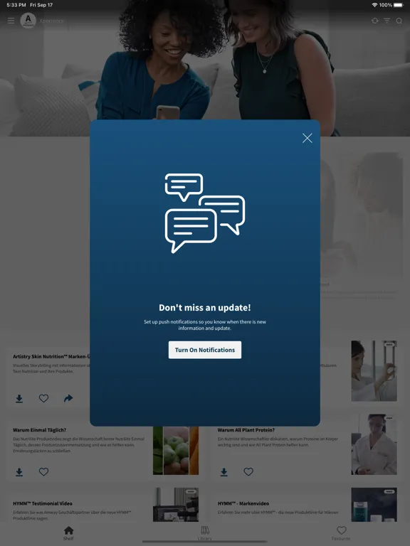 Amway Xperience iPad 應用截圖