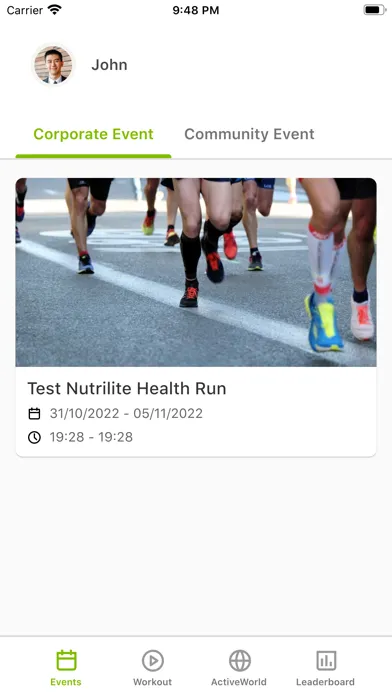 Nutrilite Health Run Screenshots