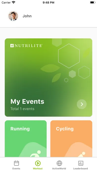Nutrilite Health Run Screenshots