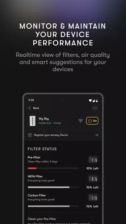 Amway Healthy Home Screenshots
