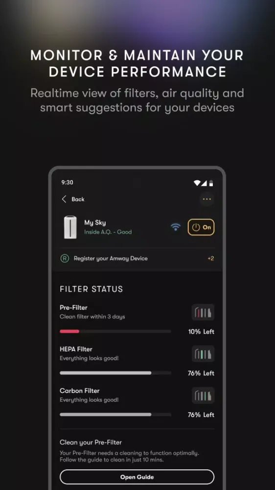Amway Healthy Home Screenshots