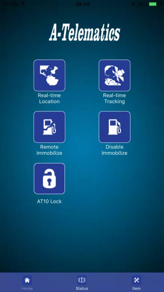 Tangkapan layar A-Telematics