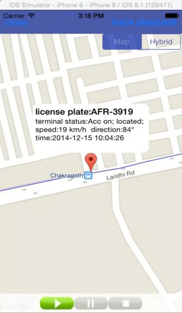 GPS AutoTrack應用截圖