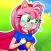 Amy Blue Hedgehog Mission
