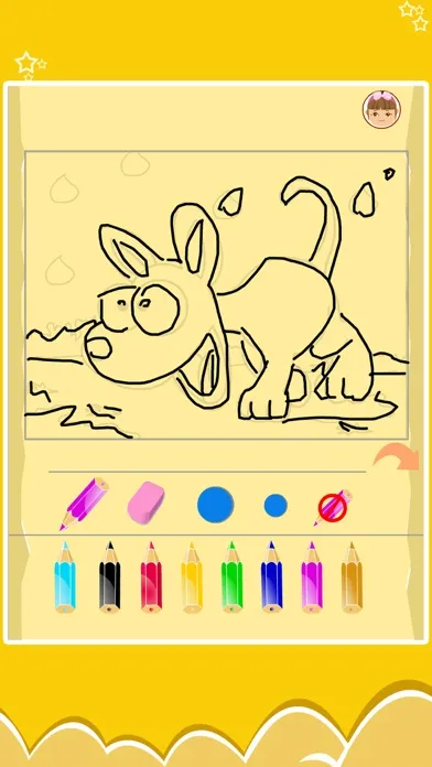 How to draw dog-Baby Simple Drawings應用截圖