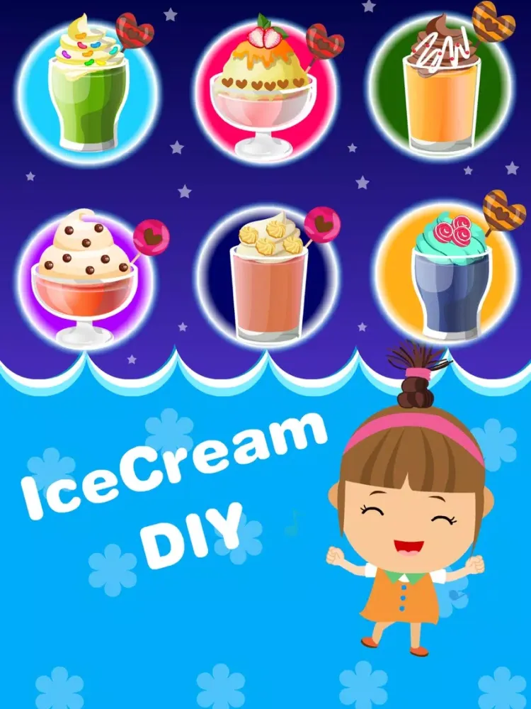 Tangkapan skrin Supper Ice Cream Maker iPad 
