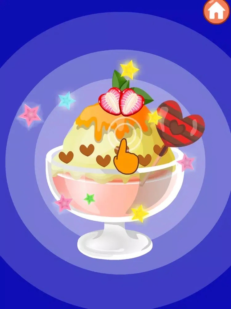 Tangkapan skrin Supper Ice Cream Maker iPad 