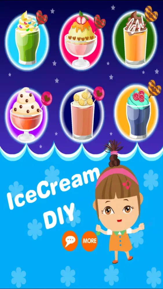 Tangkapan skrin Supper Ice Cream Maker