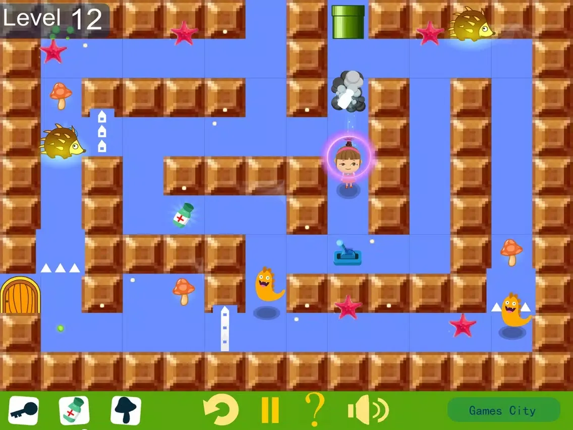 تصاویر Adventure Maze - Amy in Wonderlan iPad 