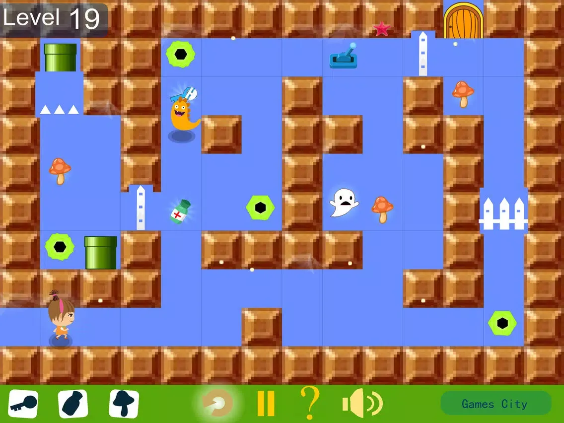 تصاویر Adventure Maze - Amy in Wonderlan iPad 