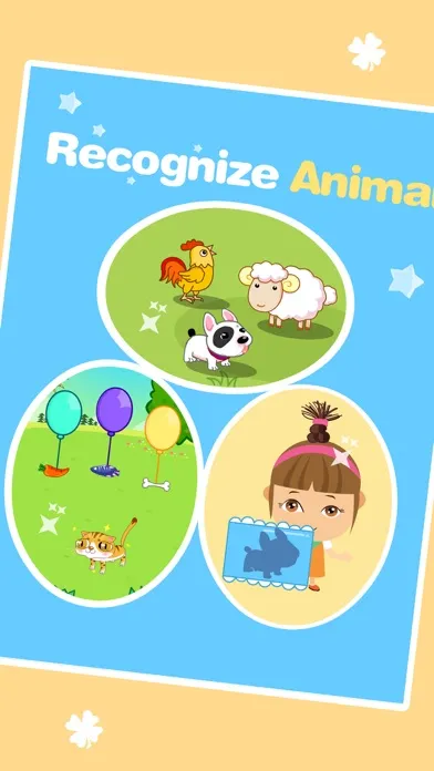 Capturas de tela do Amy Recognizes Animals-Learn Animals Free