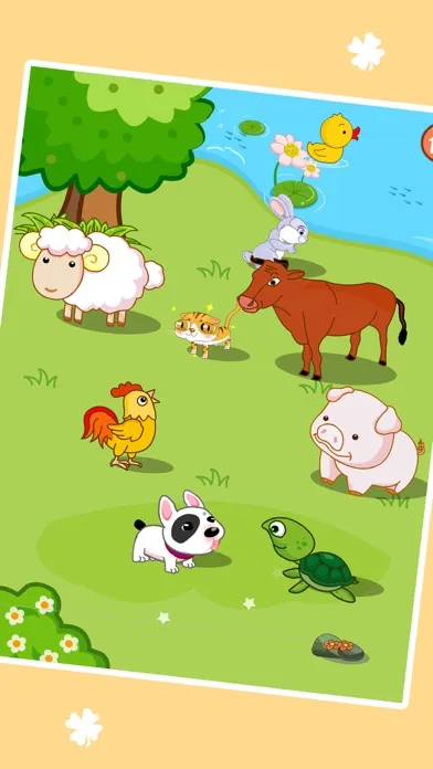 Capturas de tela do Amy Recognizes Animals-Learn Animals Free