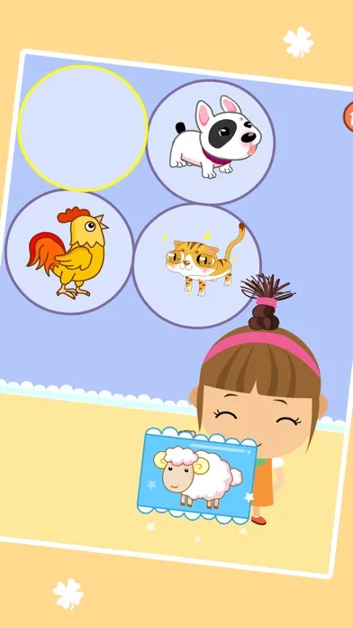 Capturas de tela do Amy Recognizes Animals-Learn Animals Free