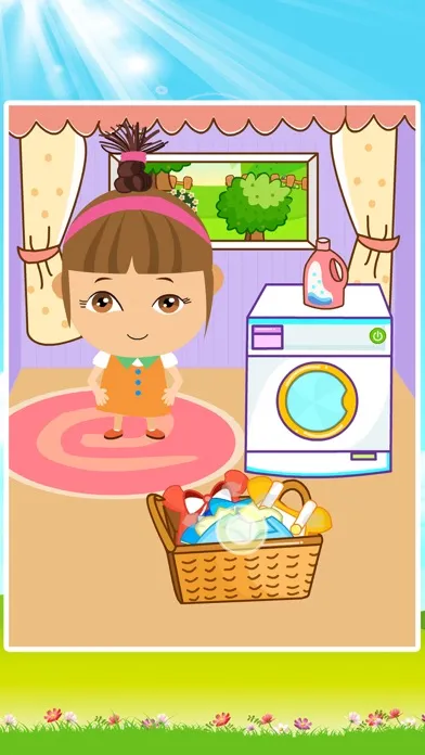 Amy Washes Clothes Ekran Görüntüleri