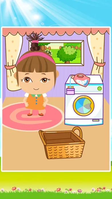 Amy Washes Clothes Ekran Görüntüleri