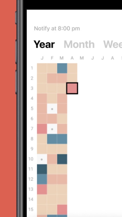 Moodee - Year In Pixels應用截圖