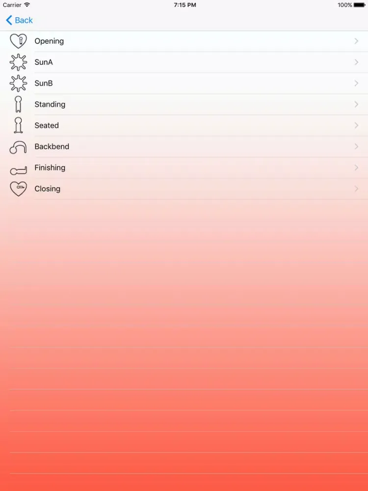Ashtanga Yoga iPad  스크린샷