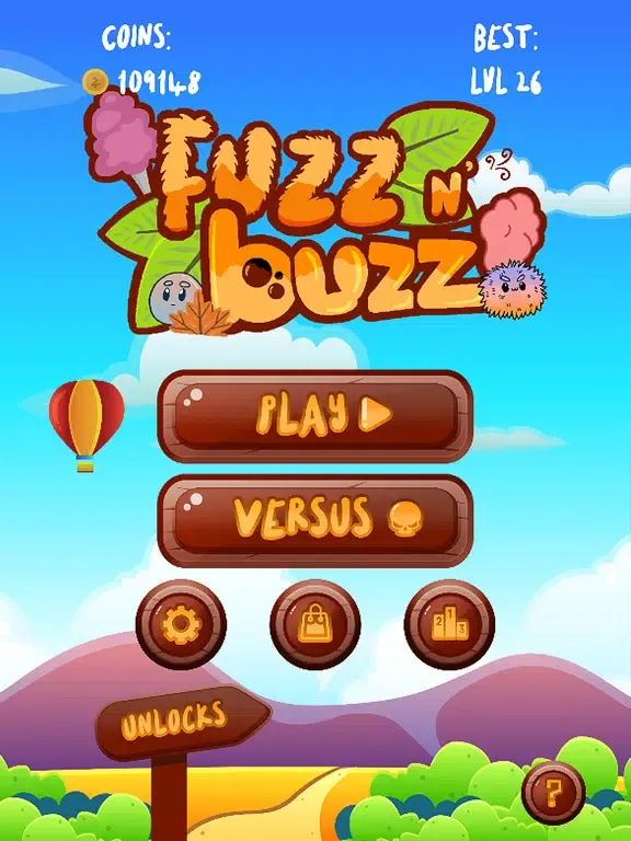 Capturas de tela do Fuzz N Buzz iPad 