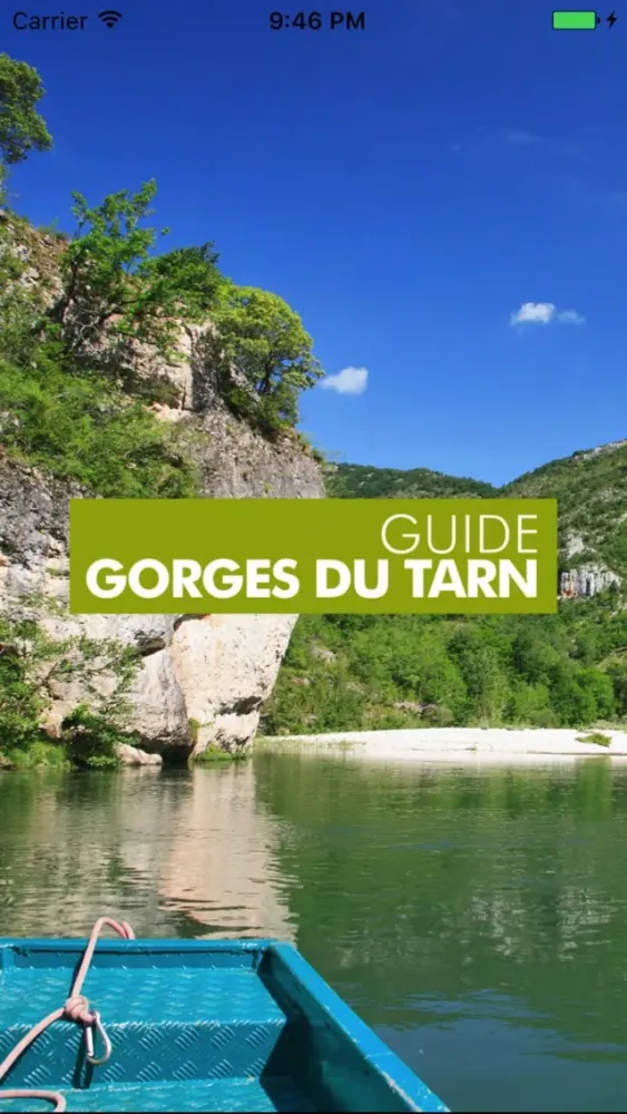 ภาพหน้าจอของ Guide Gorges du Tarn