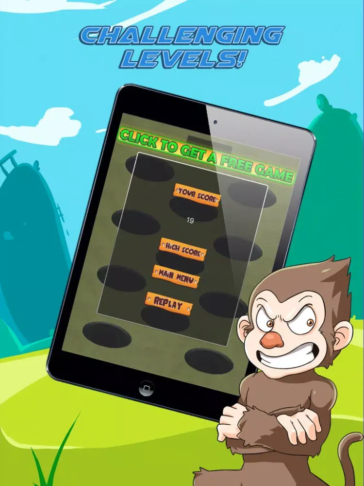 تصاویر Angry Monkey Slap Blast iPad 