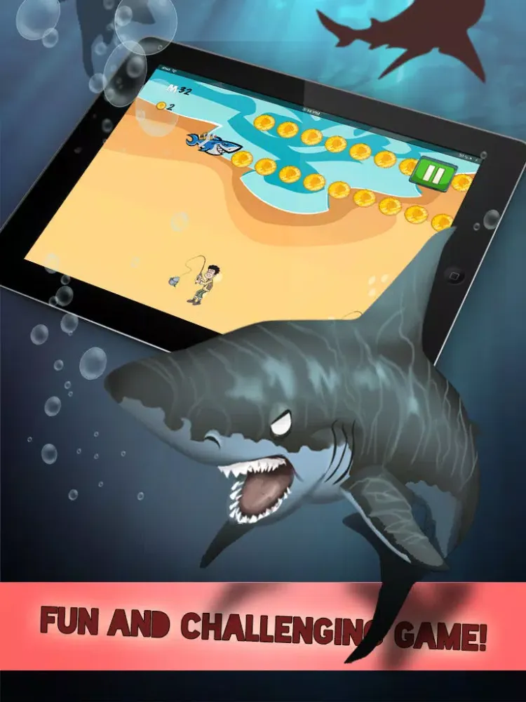 Big Shark Jetpack Ride: Dream World Adventure iPad  سکرین شاٹس