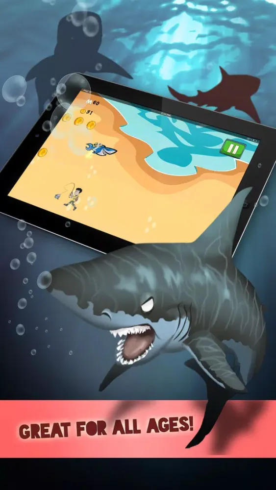 Big Shark Jetpack Ride: Dream World Adventure سکرین شاٹس