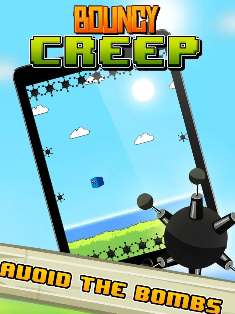 Screenshot di Bouncy Creep: Don't Touch The Mines iPad 