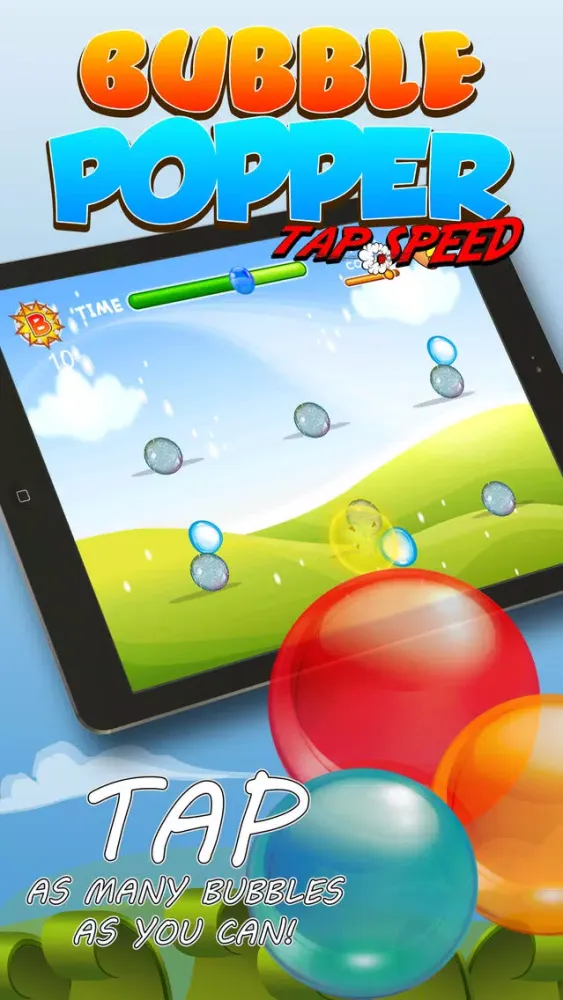 Bubble Popper Tap Speed Screenshots