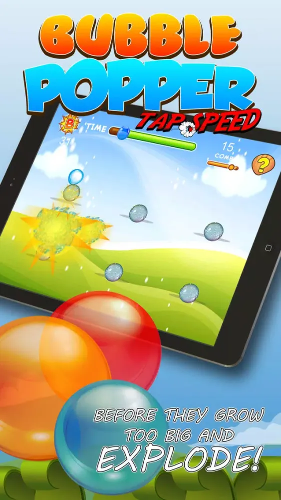 Bubble Popper Tap Speed Screenshots