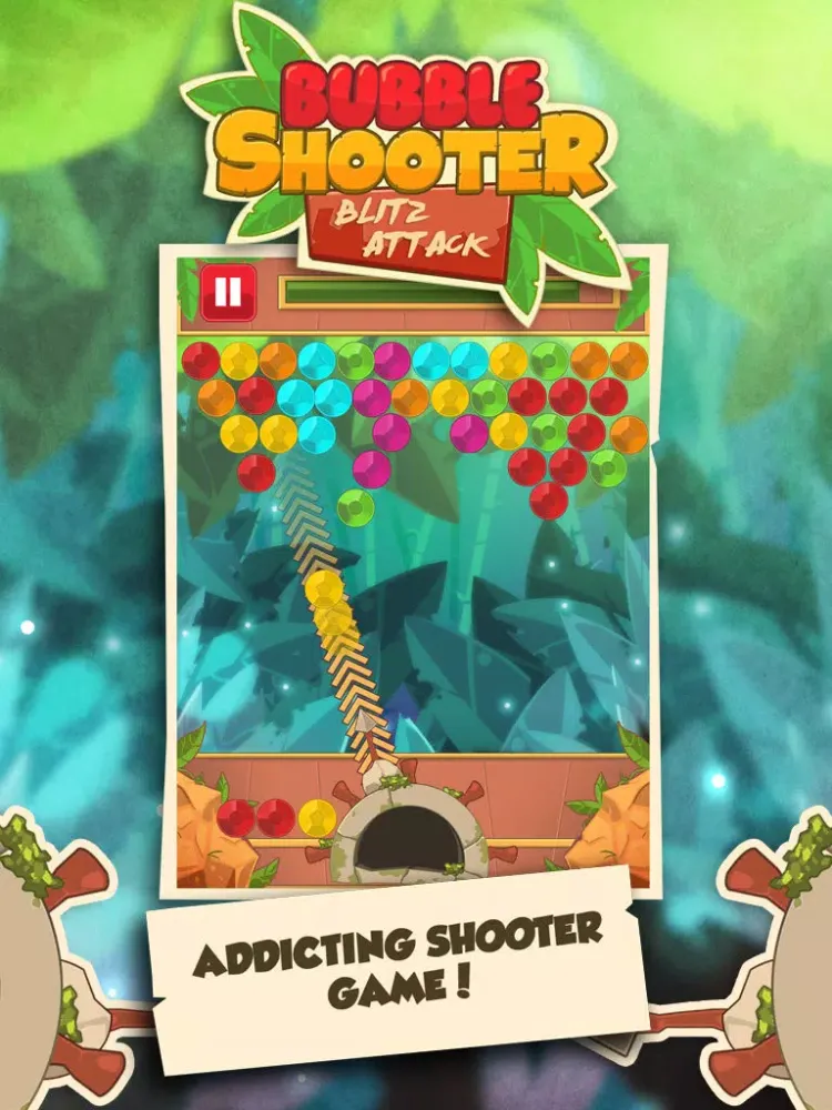 Скриншоты Bubble Shooter Attack: Blaster Popper Puzzle Game iPad 