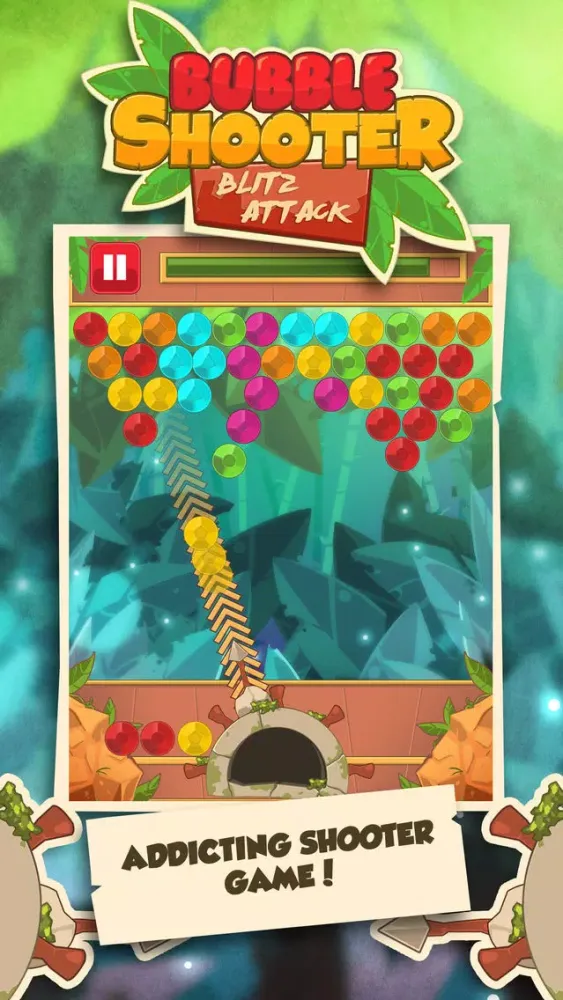 Скриншоты Bubble Shooter Attack: Blaster Popper Puzzle Game