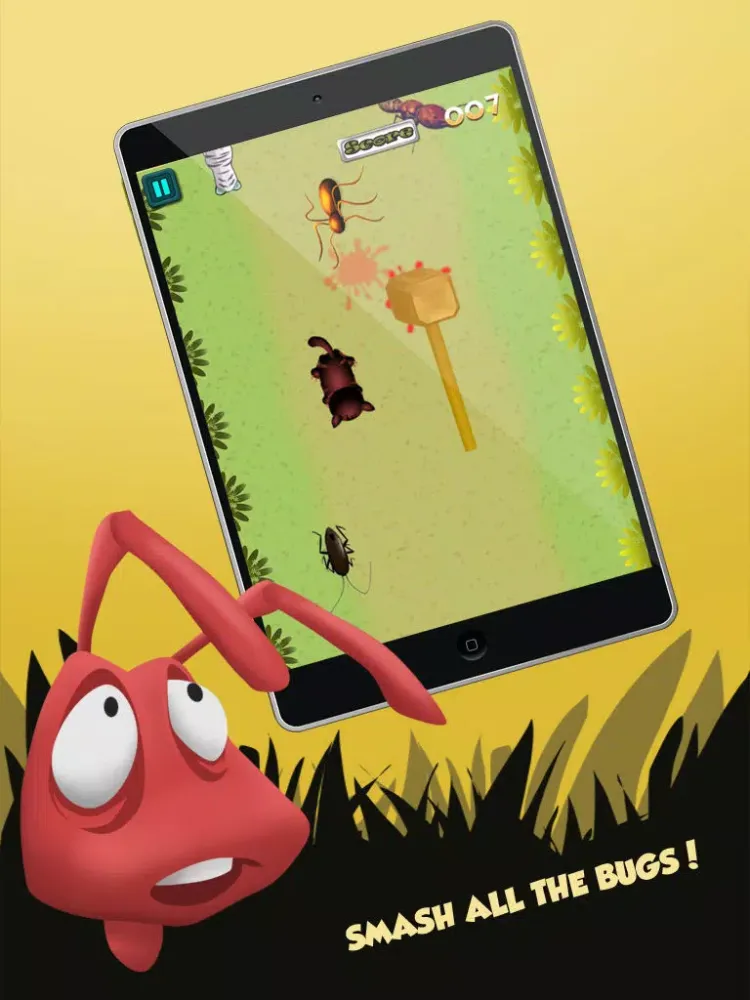 Screenshot di Bugs and Ants: Smash Them Dead iPad 