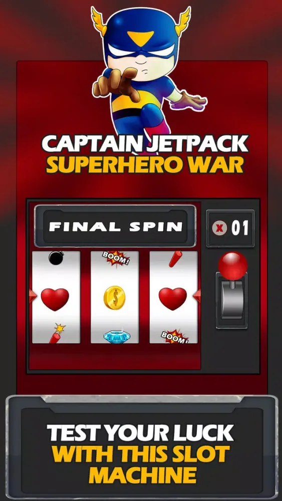 Captain Jetpack Superhero War Screenshots