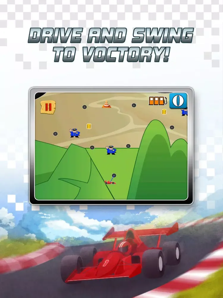 Car Slingshot: Fast Traffic Getaway Racer iPad  স্ক্রিনশট