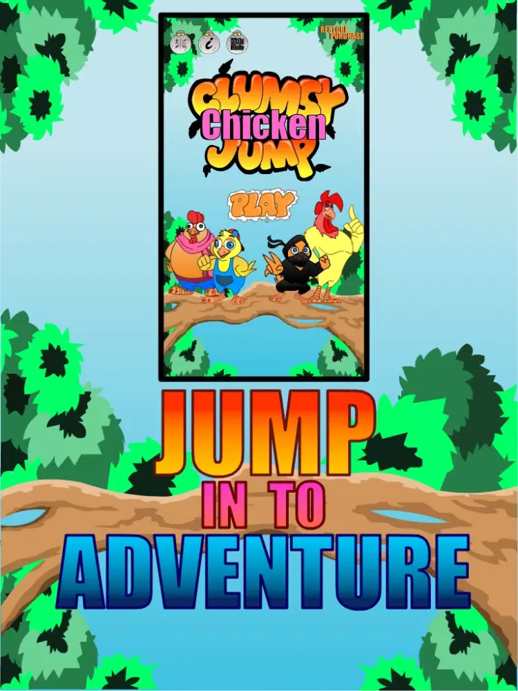 Screenshot di Clumsy Chicken Jump iPad 