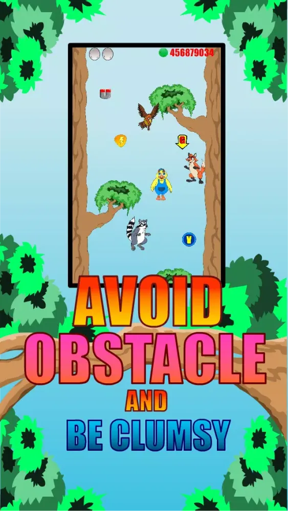 Screenshot di Clumsy Chicken Jump