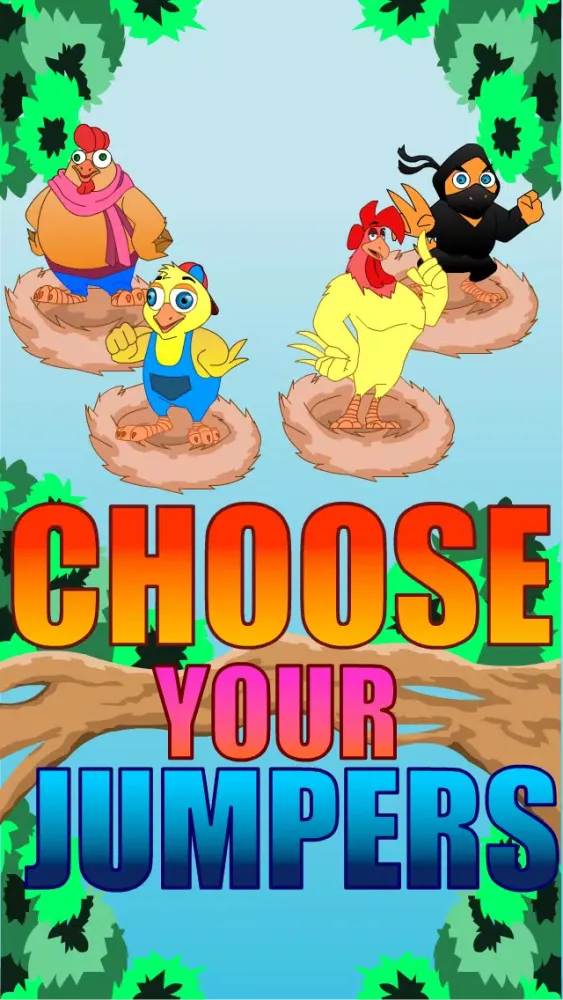 Screenshot di Clumsy Chicken Jump
